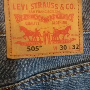 Men's Levi Strauss Regular Fit 505